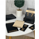 Оригінальний вічний натільний календар з дерева - image-1